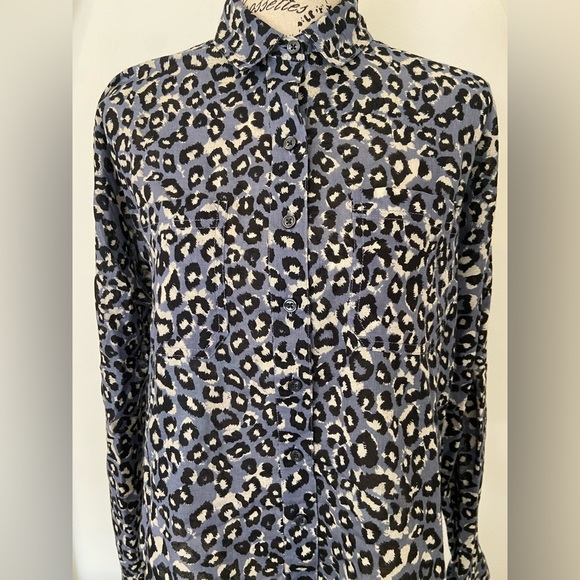 BDG Leopard Print Button Down Shirt - Picture 13 of 16